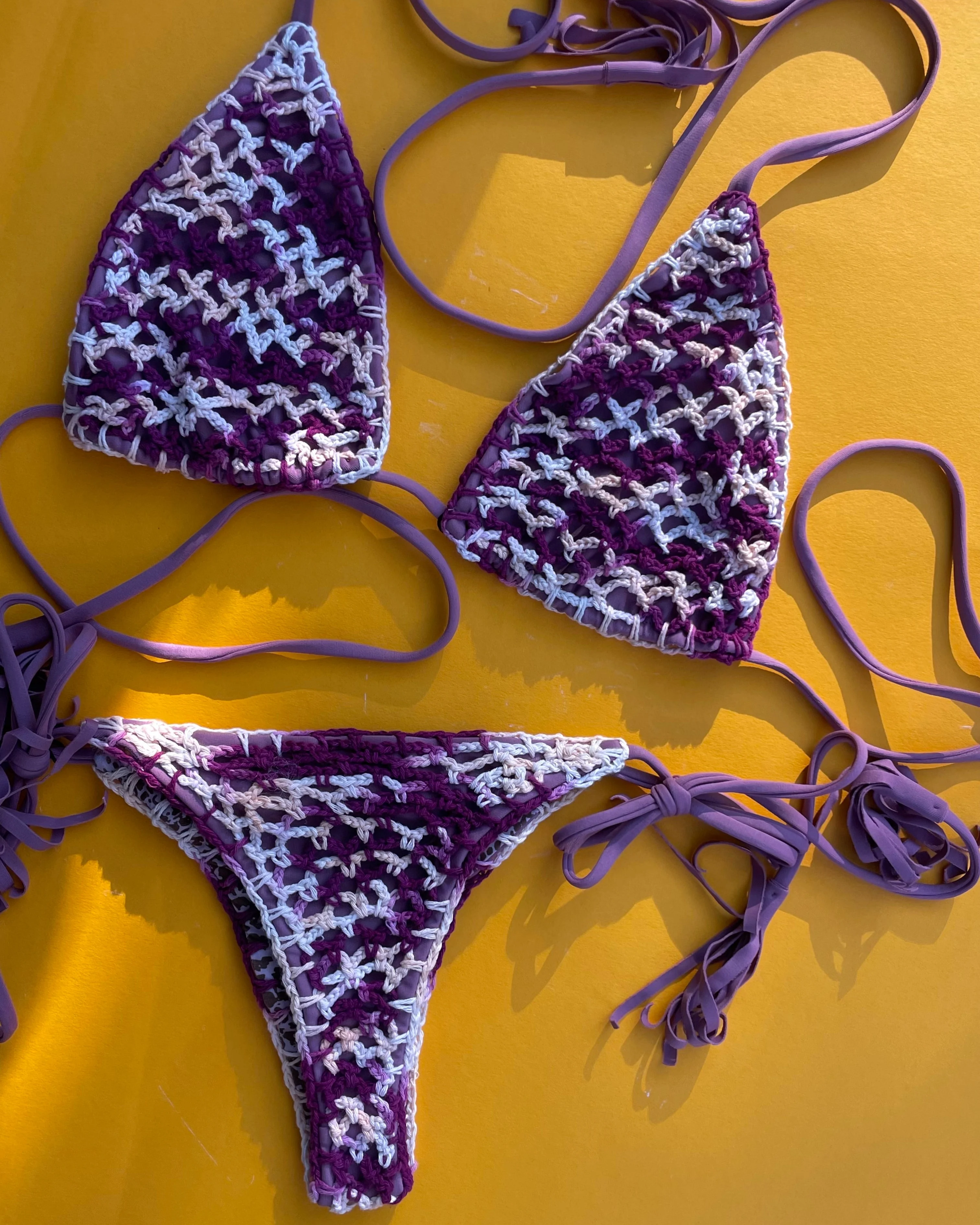 Acacia: Lisboa Crochet Bikini Top - S, Last One! - Image 3