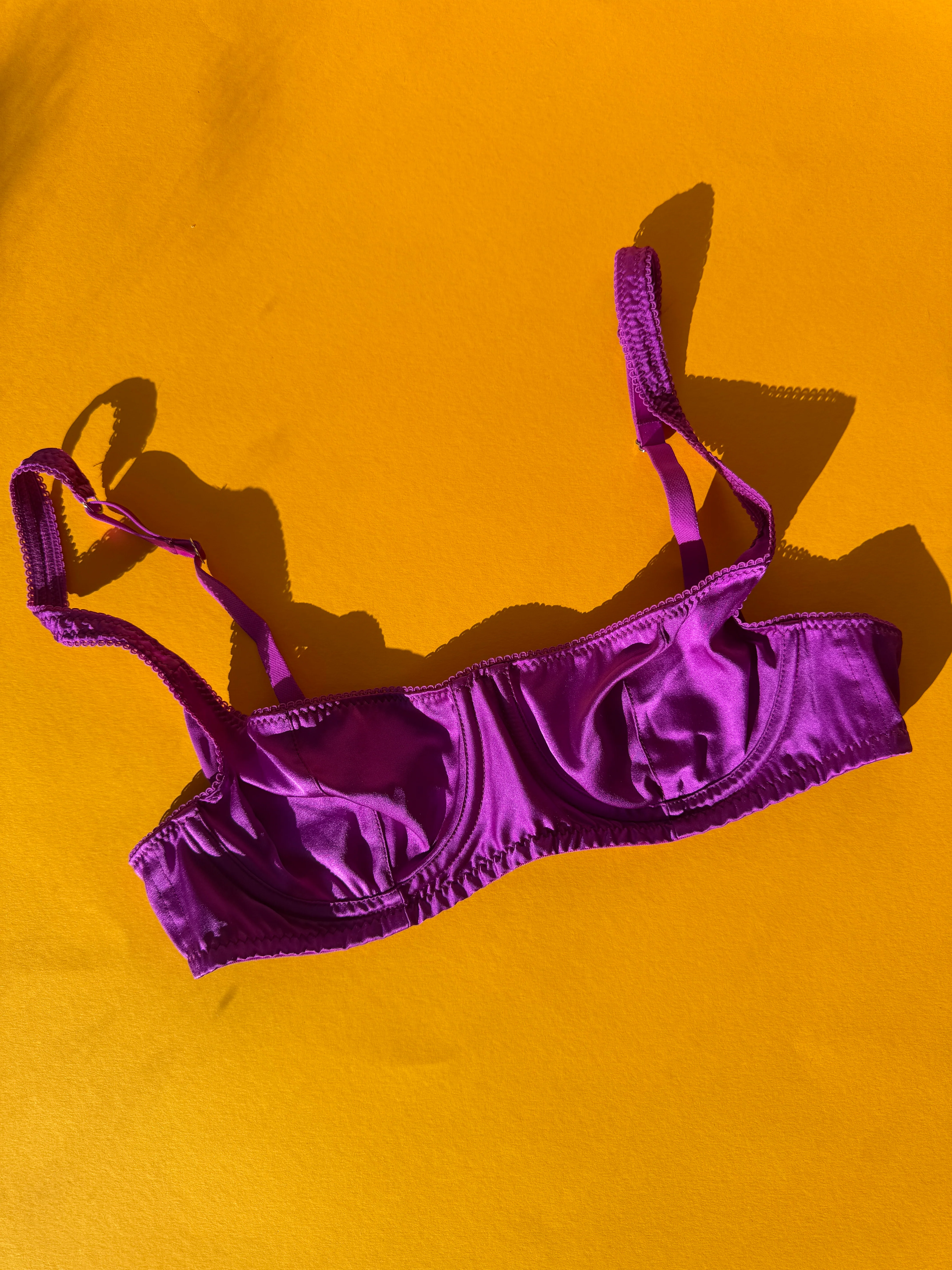 Araks: Gita Silk Underwire Bra - Orchid - Image 5