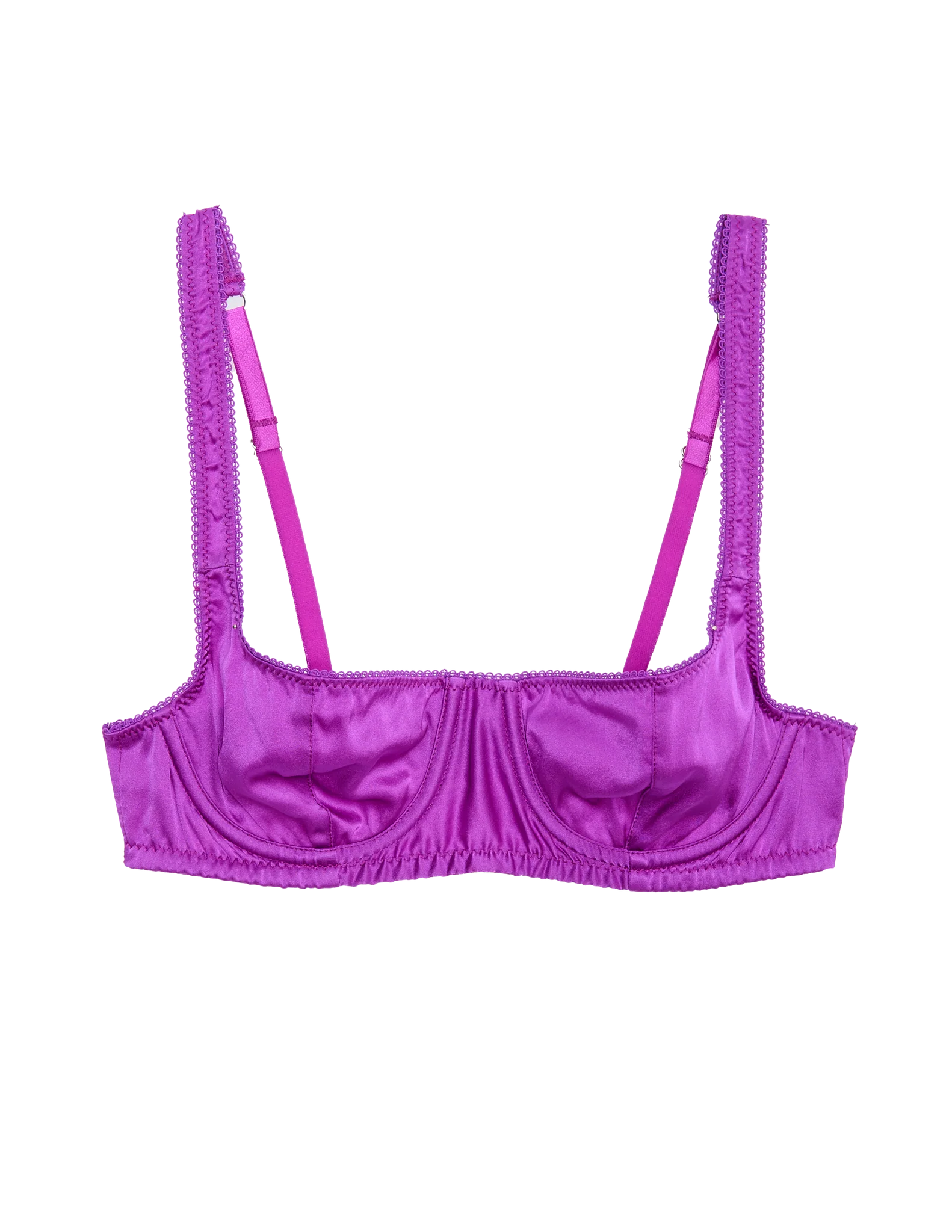 Araks: Gita Silk Underwire Bra - Orchid - Image 6