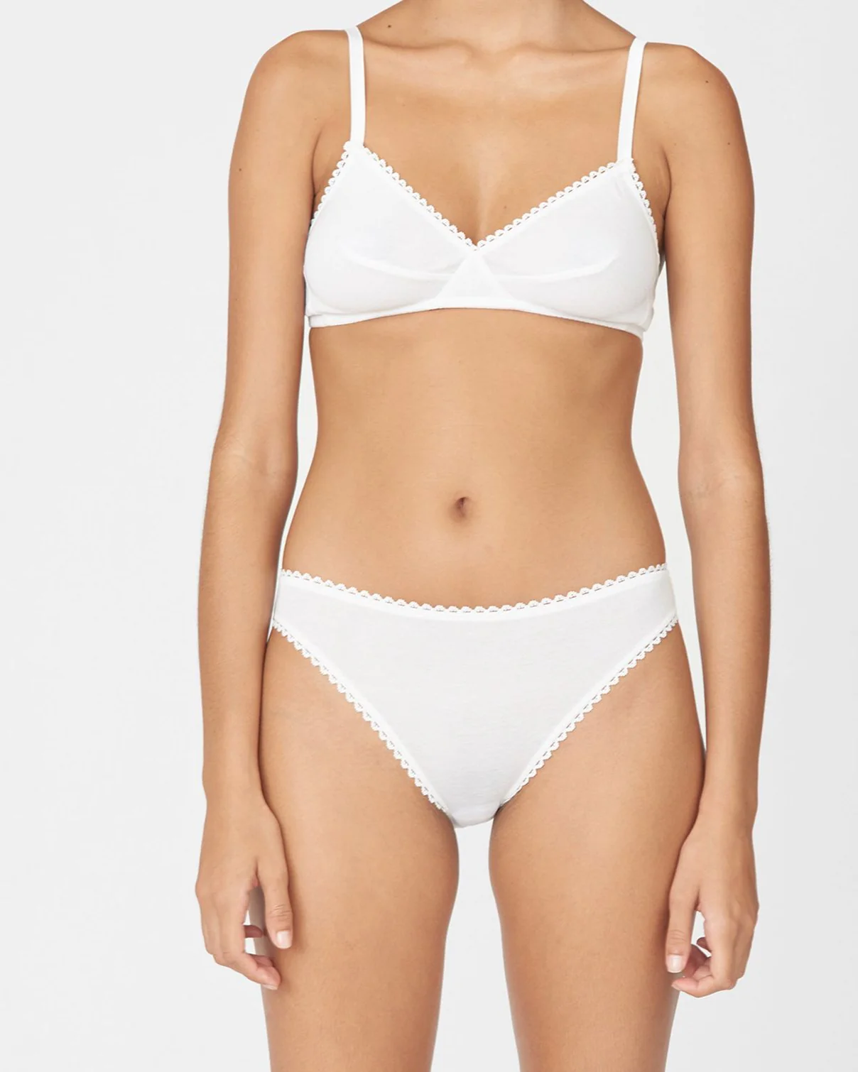 Araks: Stella Cotton Thong - White - Image 4