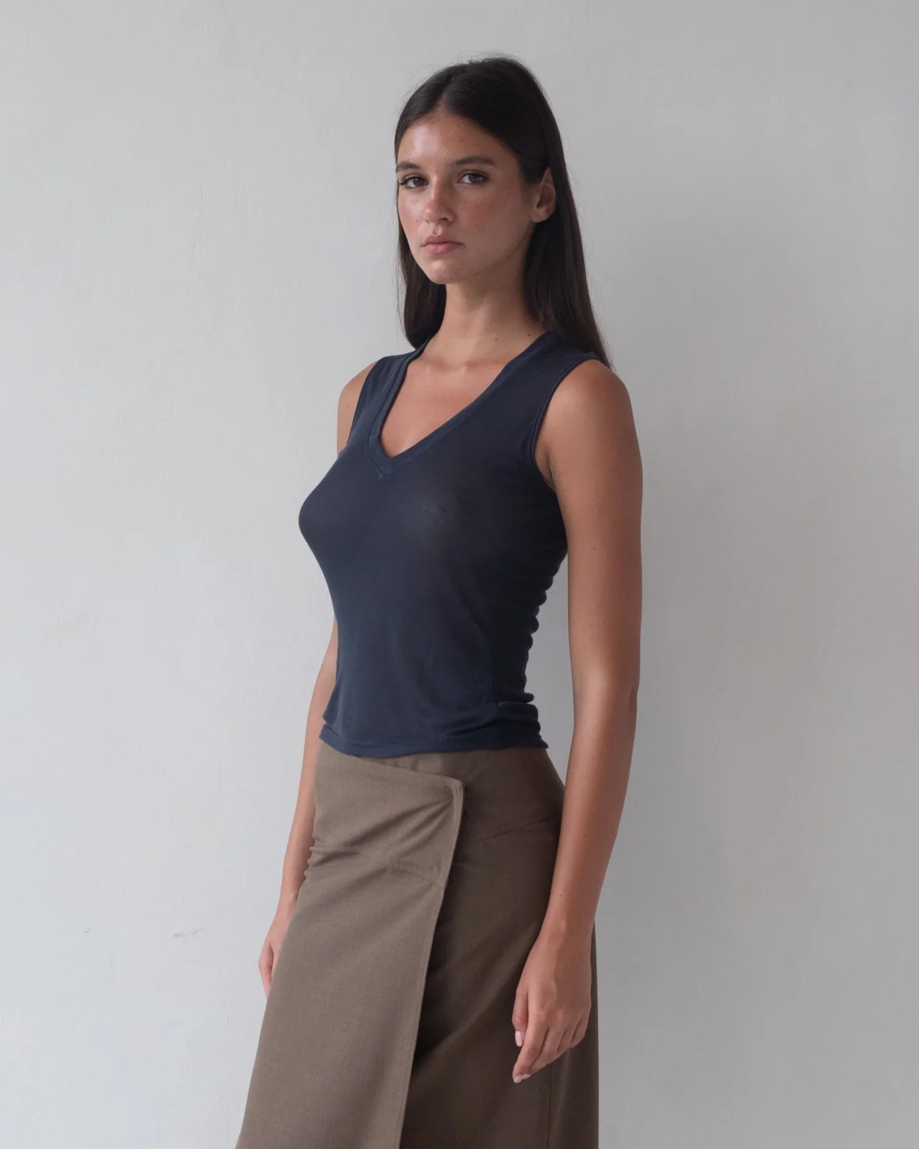 Belle Anna: Morning Top - Navy - Image 3