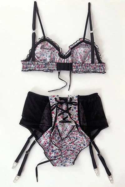 Clare Bare: Cardamine Bralette - Ditsy Floral - Image 5