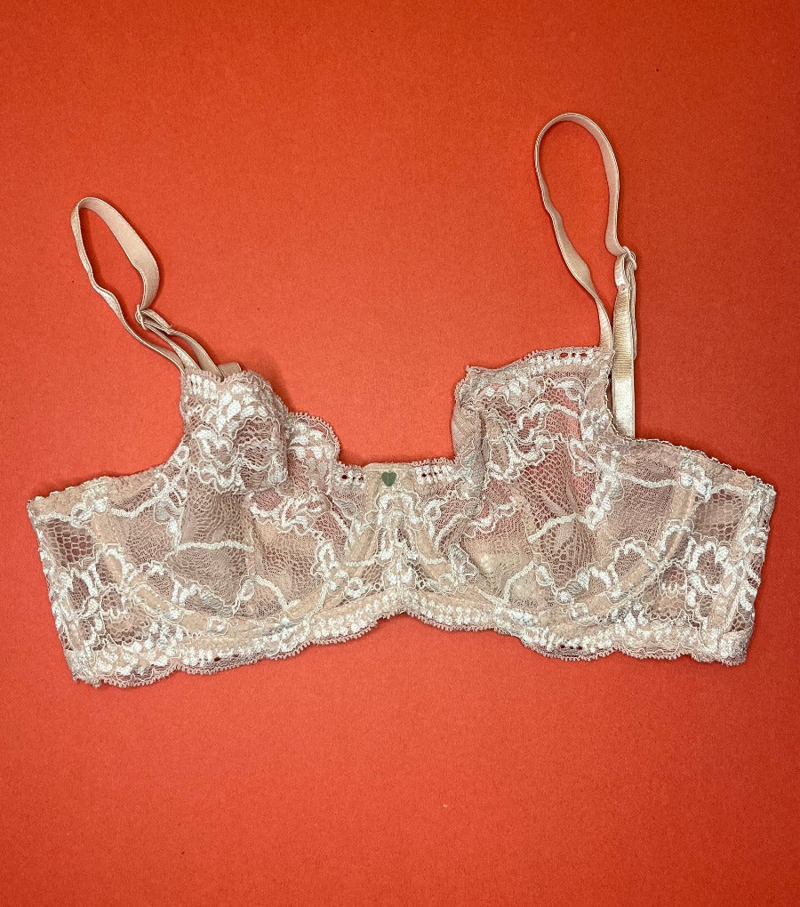 Clo: Fortuna Lace Demi Underwire Bra - Rosa Cuarzo - Image 4