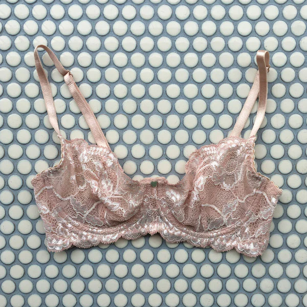 Clo: Fortuna Lace Demi Underwire Bra - Rosa Cuarzo - Image 6