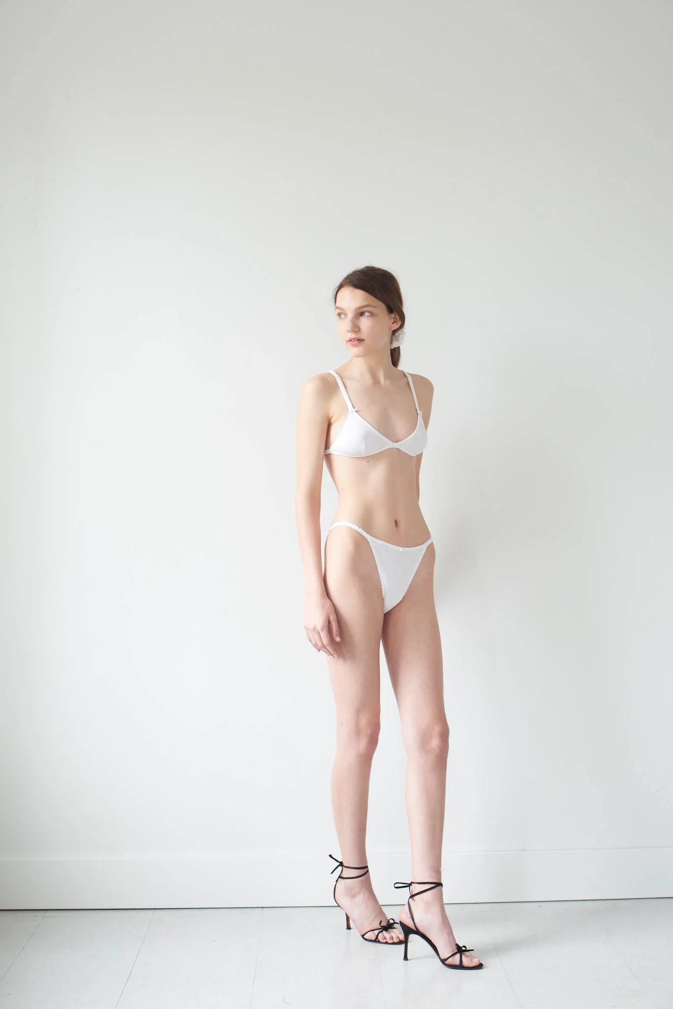 Hello Beautiful: Romance String Panty - White - Image 6