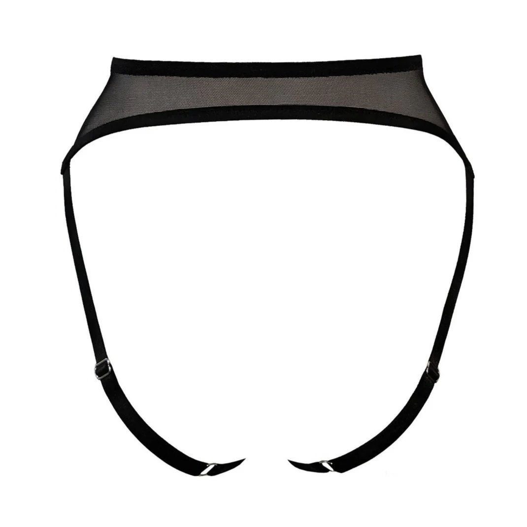 Kayleigh Peddie: Azalea Ouvert Brief - Black - Image 5