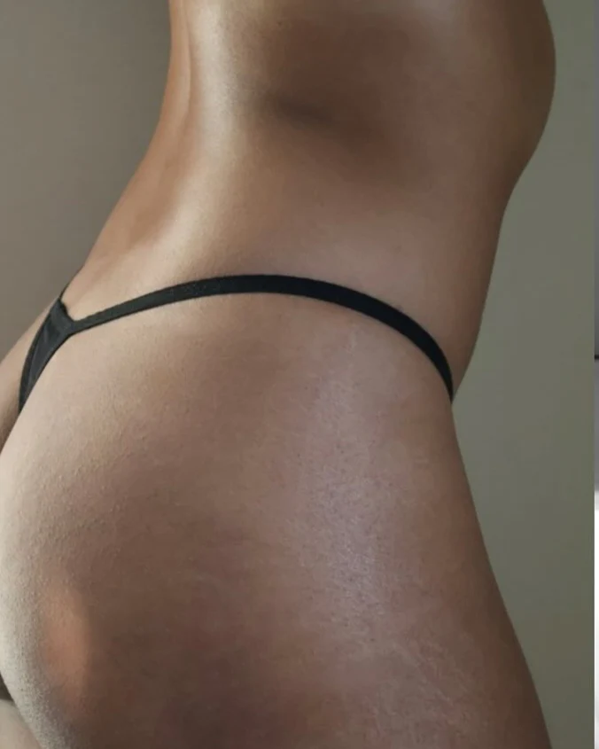 Kye Intimates: Daily Mesh Thong - Black - Image 4