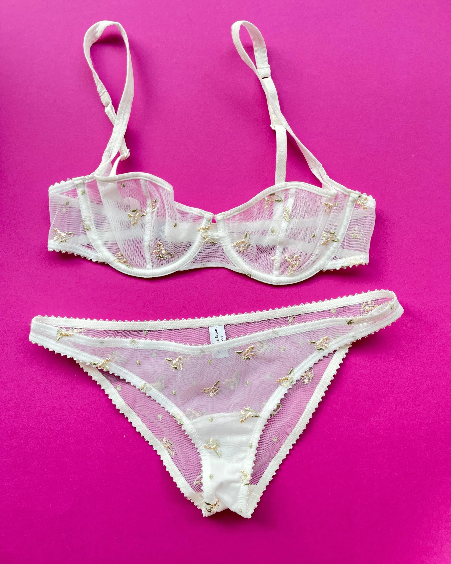 Yasmine Eslami: Rebecca Demi Bra - Muguet - Image 4