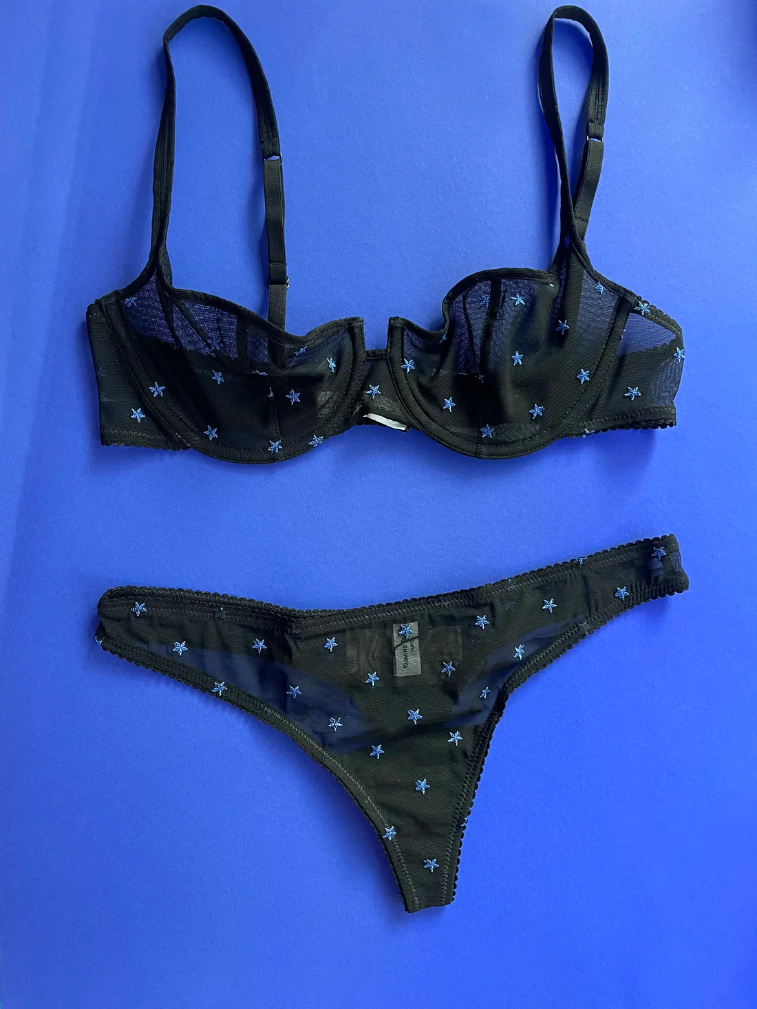 Yasmine Eslami: Rebecca Demi Bra - Starry Night - Image 3